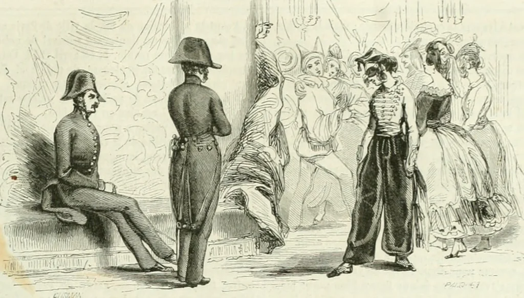 An illustration from Les Français peints par eux-mêmes, 1853, leaf 758
