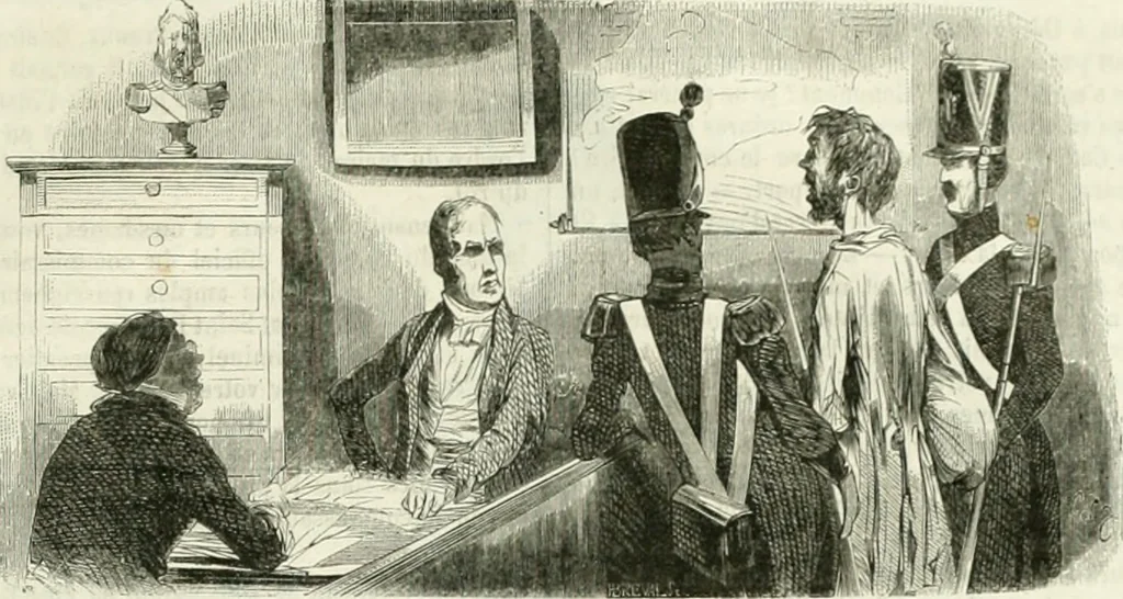 An illustration from Les Français peints par eux-mêmes, 1853, leaf 764