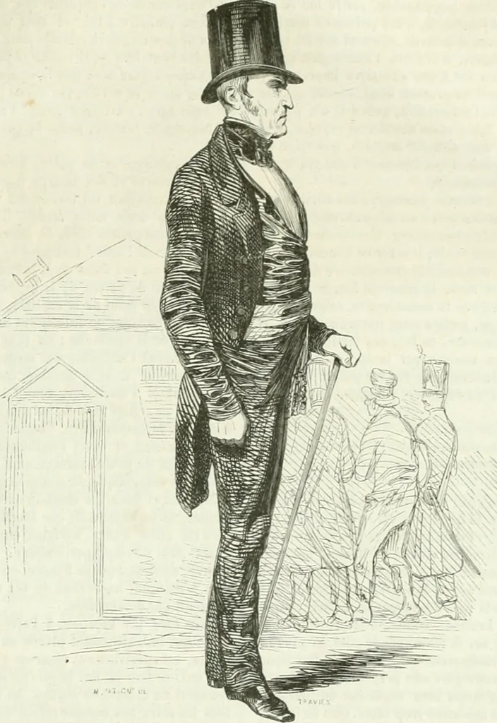 An illustration from Les Français peints par eux-mêmes, 1853, leaf 766