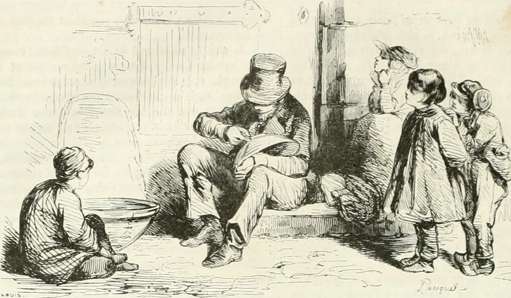 An illustration from Les Français peints par eux-mêmes, 1853, leaf 769
