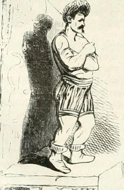 An illustration from Les Français peints par eux-mêmes, 1853, leaf 77