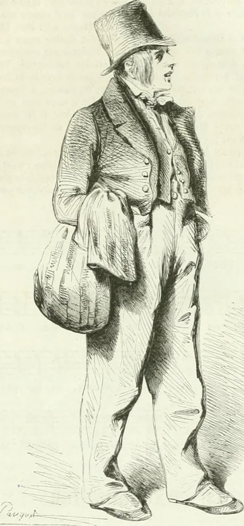 An illustration from Les Français peints par eux-mêmes, 1853, leaf 770