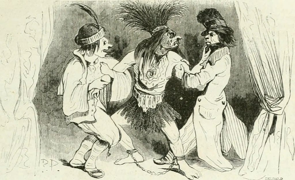 An illustration from Les Français peints par eux-mêmes, 1853, leaf 78