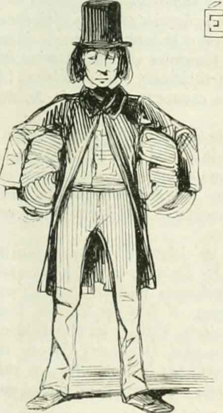 An illustration from Les Français peints par eux-mêmes, 1853, leaf 794
