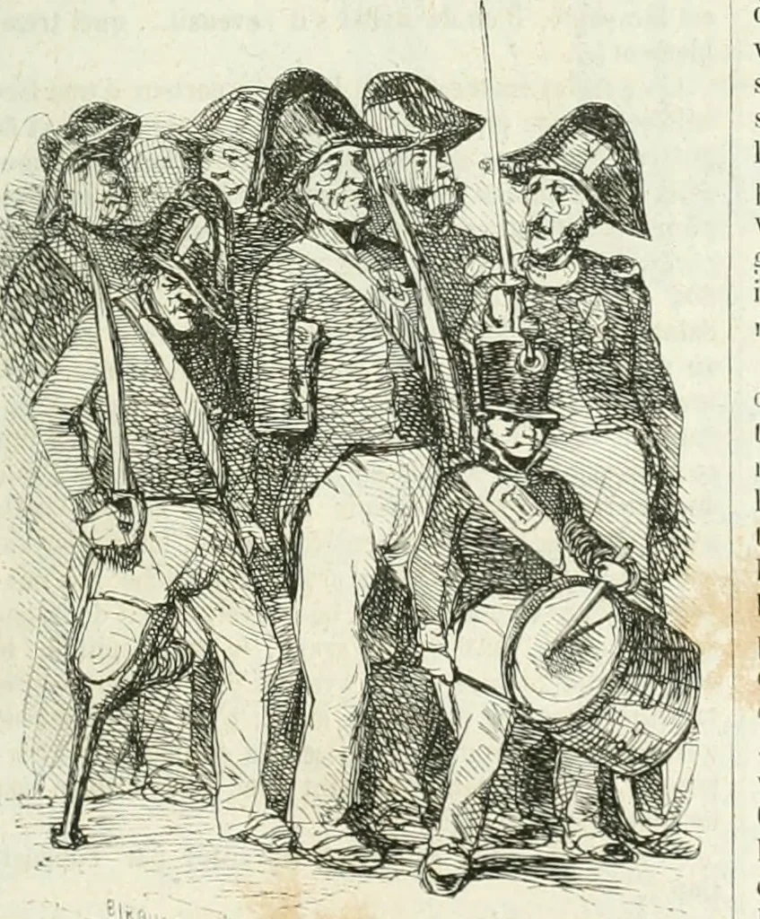 An illustration from Les Français peints par eux-mêmes, 1853, leaf 92