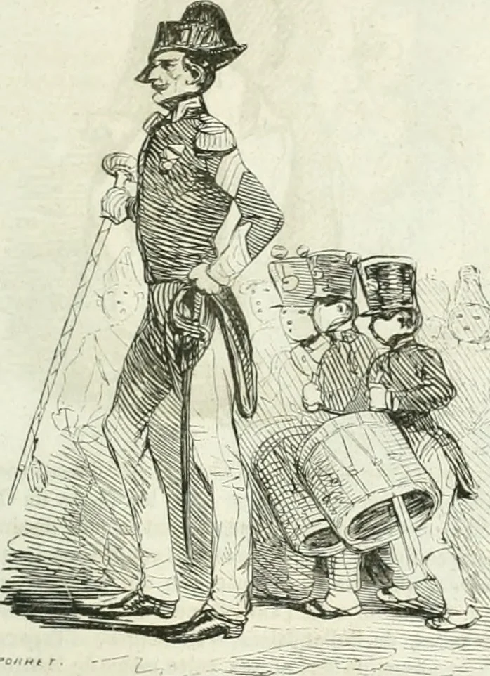 An illustration from Les Français peints par eux-mêmes, 1853, leaf 96