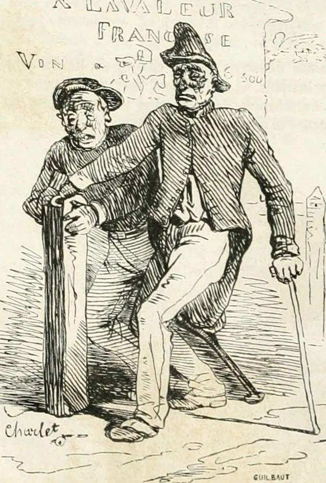 An illustration from Les Français peints par eux-mêmes, 1853, leaf 97
