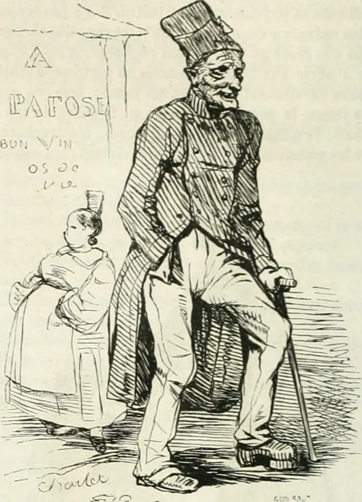 An illustration from Les Français peints par eux-mêmes, 1853, leaf 97