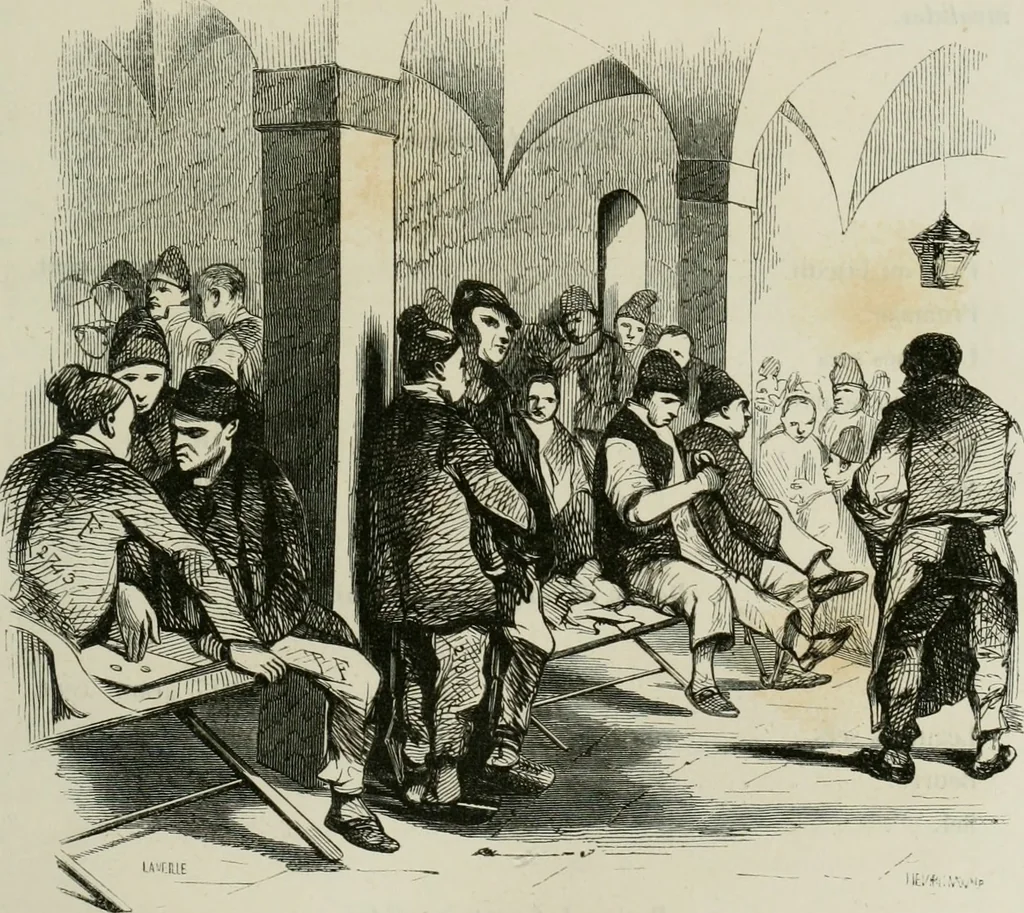 An illustration from Les français peints par eux-mêmes : encyclopédie morale du dix-neuvième siècle, 1840, leaf 106