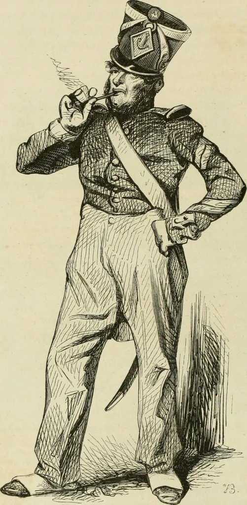 An illustration from Les français peints par eux-mêmes : encyclopédie morale du dix-neuvième siècle, 1840, leaf 119
