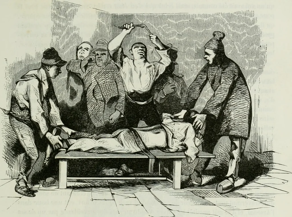 An illustration from Les français peints par eux-mêmes : encyclopédie morale du dix-neuvième siècle, 1840, leaf 120