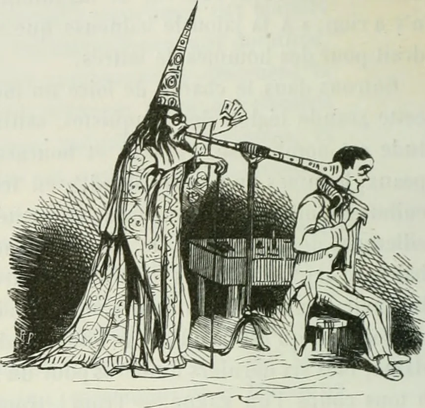 An illustration from Les français peints par eux-mêmes : encyclopédie morale du dix-neuvième siècle, 1840, leaf 181