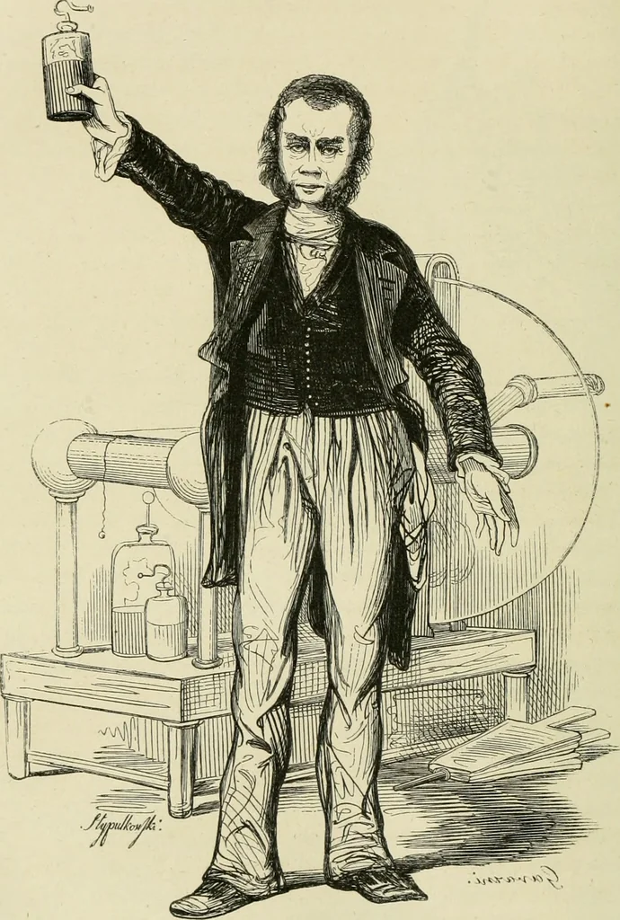 An illustration from Les français peints par eux-mêmes : encyclopédie morale du dix-neuvième siècle, 1840, leaf 183