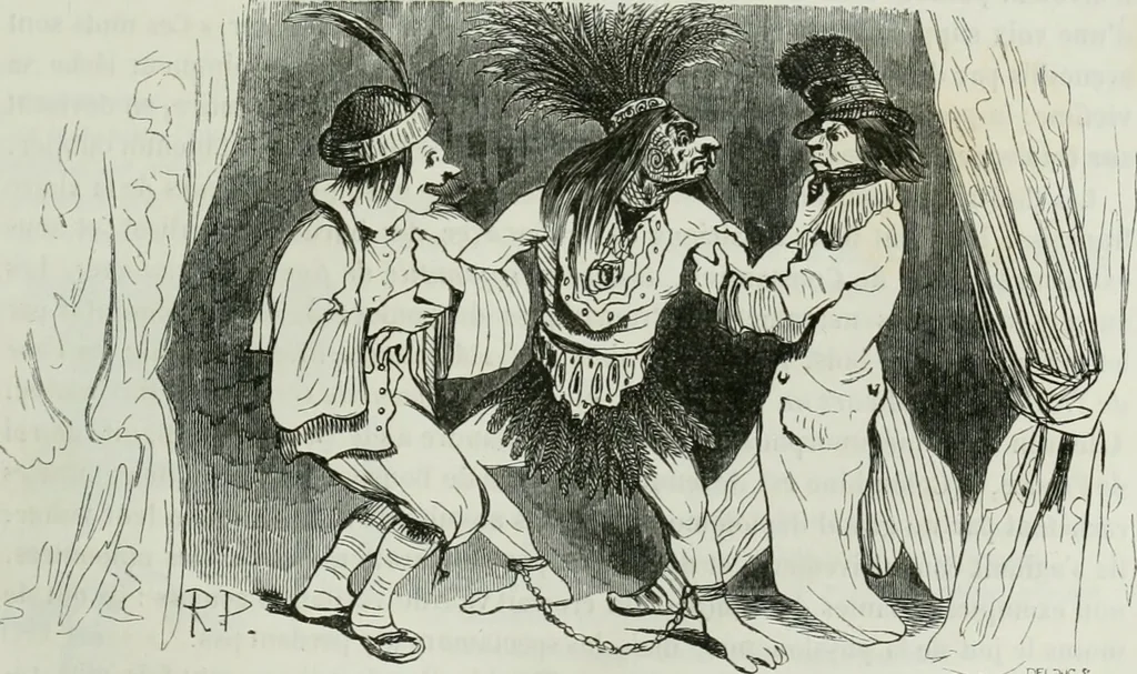 An illustration from Les français peints par eux-mêmes : encyclopédie morale du dix-neuvième siècle, 1840, leaf 190