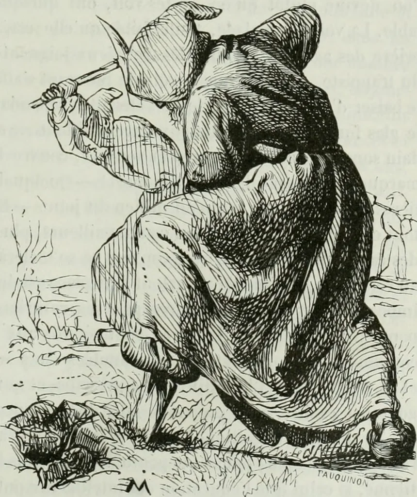 An illustration from Les français peints par eux-mêmes : encyclopédie morale du dix-neuvième siècle, 1840, leaf 220