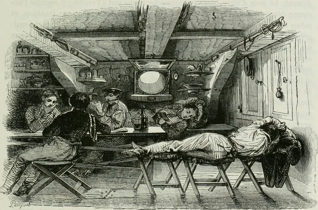 An illustration from Les français peints par eux-mêmes : encyclopédie morale du dix-neuvième siècle, 1840, leaf 232