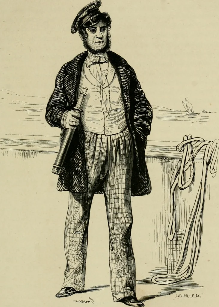 An illustration from Les français peints par eux-mêmes : encyclopédie morale du dix-neuvième siècle, 1840, leaf 258