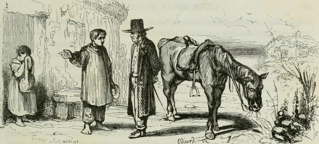 An illustration from Les français peints par eux-mêmes : encyclopédie morale du dix-neuvième siècle, 1840, leaf 26