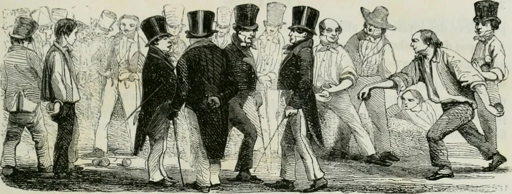 An illustration from Les français peints par eux-mêmes : encyclopédie morale du dix-neuvième siècle, 1840, leaf 366