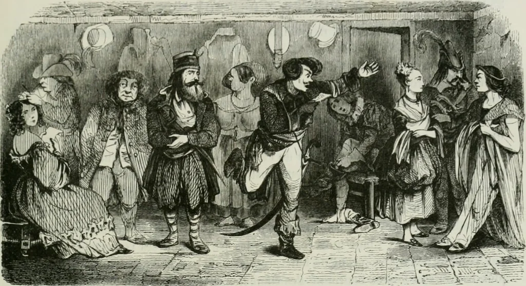 An illustration from Les français peints par eux-mêmes : encyclopédie morale du dix-neuvième siècle, 1840, leaf 428