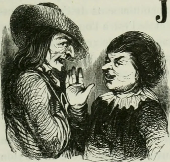An illustration from Les français peints par eux-mêmes : encyclopédie morale du dix-neuvième siècle, 1840, leaf 428
