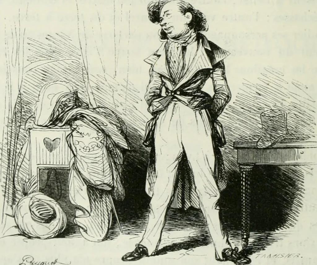 An illustration from Les français peints par eux-mêmes : encyclopédie morale du dix-neuvième siècle, 1840, leaf 435