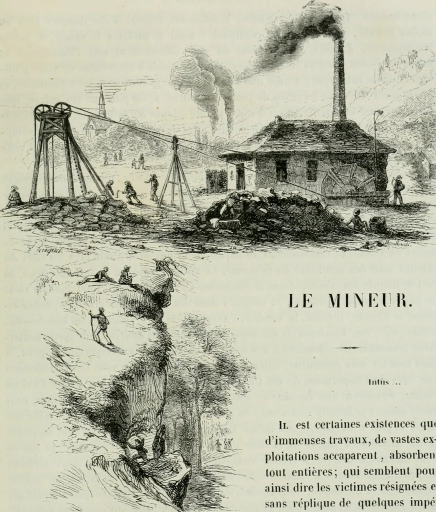 An illustration from Les français peints par eux-mêmes : encyclopédie morale du dix-neuvième siècle, 1840, leaf 438