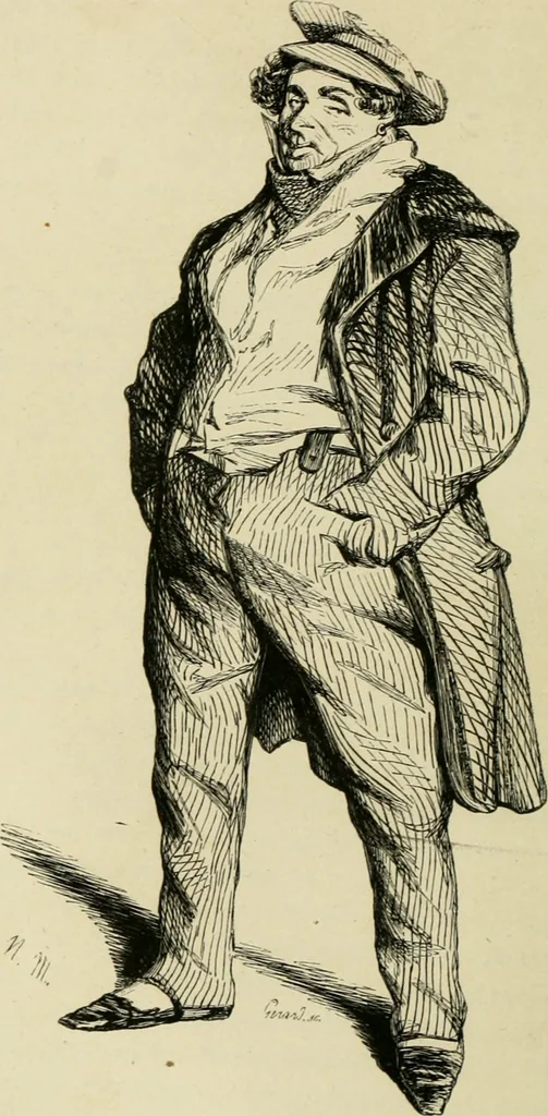 An illustration from Les français peints par eux-mêmes : encyclopédie morale du dix-neuvième siècle, 1840, leaf 45