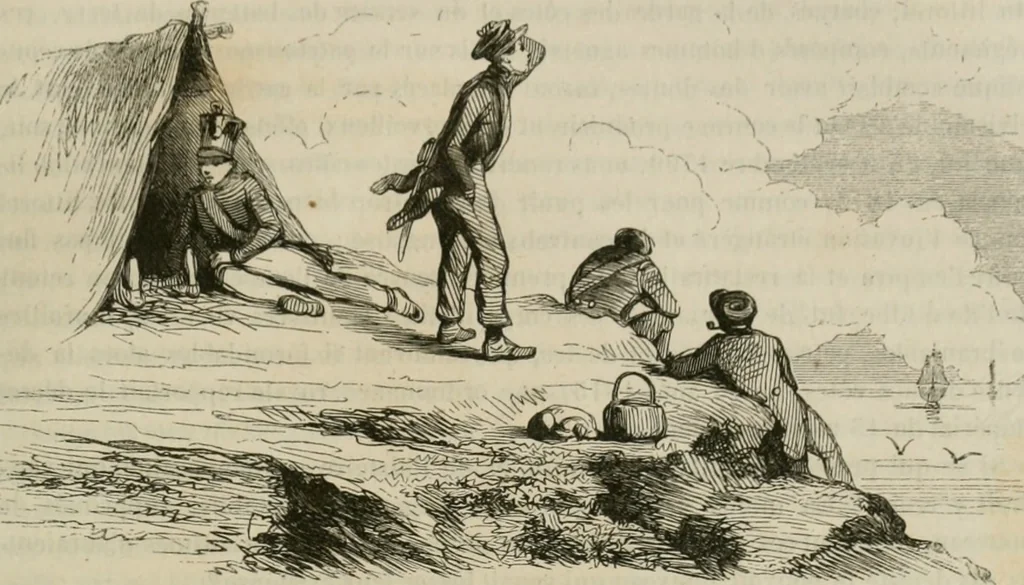 An illustration from Les français peints par eux-mêmes : encyclopédie morale du dix-neuvième siècle, 1840, leaf 458