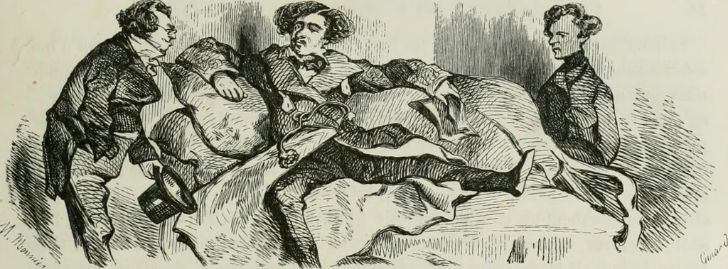 An illustration from Les français peints par eux-mêmes : encyclopédie morale du dix-neuvième siècle, 1840, leaf 46