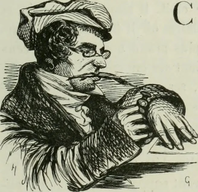An illustration from Les français peints par eux-mêmes : encyclopédie morale du dix-neuvième siècle, 1840, leaf 46