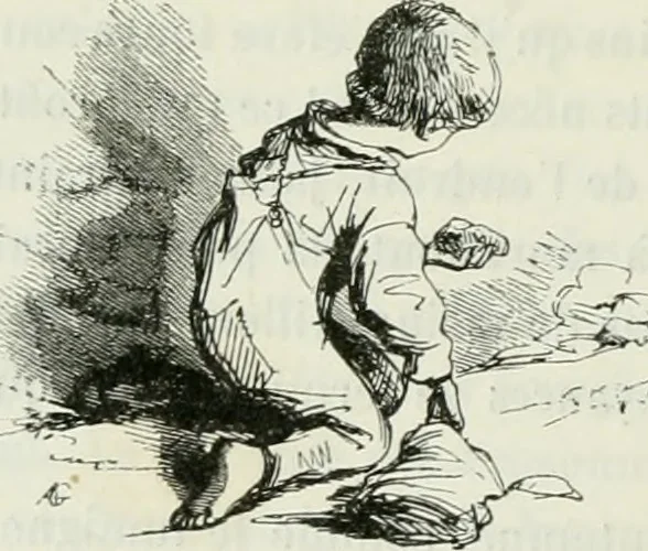 An illustration from Les français peints par eux-mêmes : encyclopédie morale du dix-neuvième siècle, 1840, leaf 493