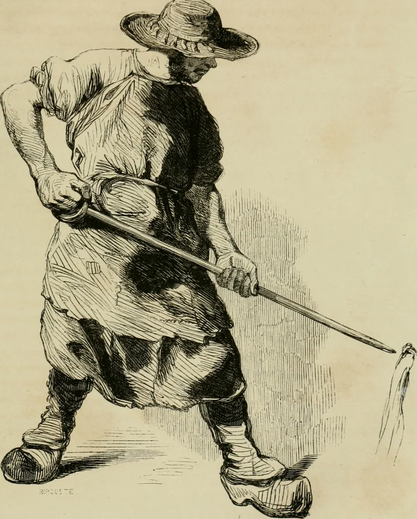 An illustration from Les français peints par eux-mêmes : encyclopédie morale du dix-neuvième siècle, 1840, leaf 494