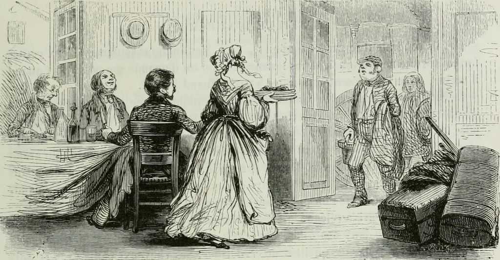 An illustration from Les français peints par eux-mêmes : encyclopédie morale du dix-neuvième siècle, 1840, leaf 56