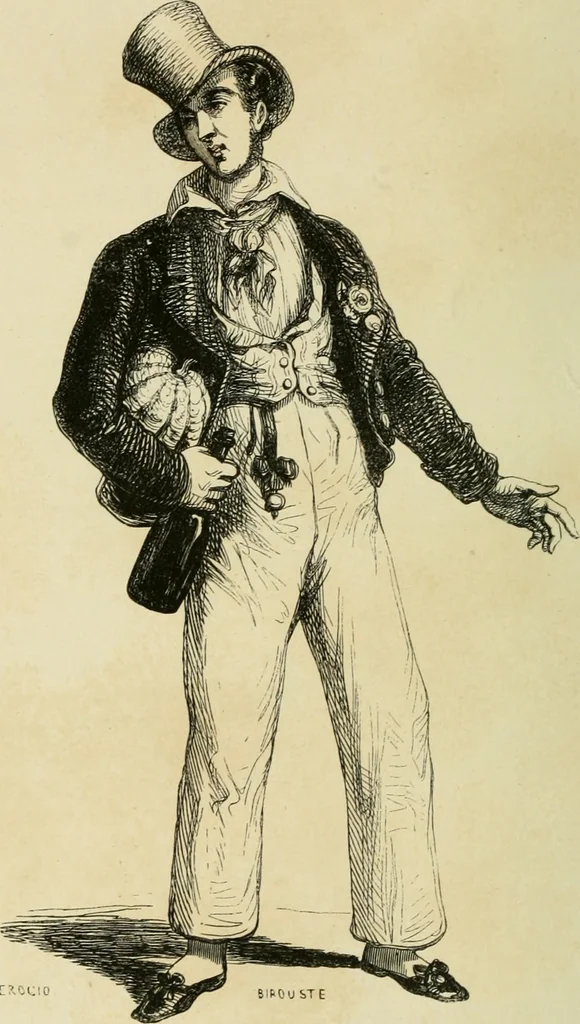 An illustration from Les français peints par eux-mêmes : encyclopédie morale du dix-neuvième siècle, 1840, leaf 65