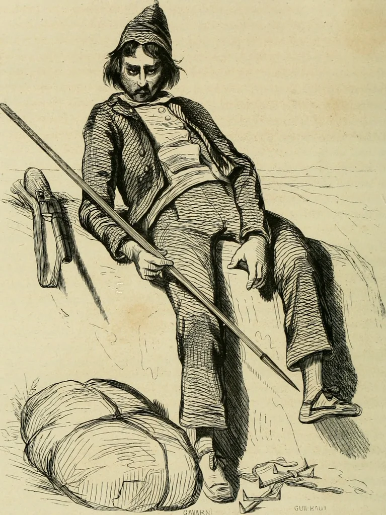An illustration from Les français peints par eux-mêmes : encyclopédie morale du dix-neuvième siècle, 1840, leaf 75