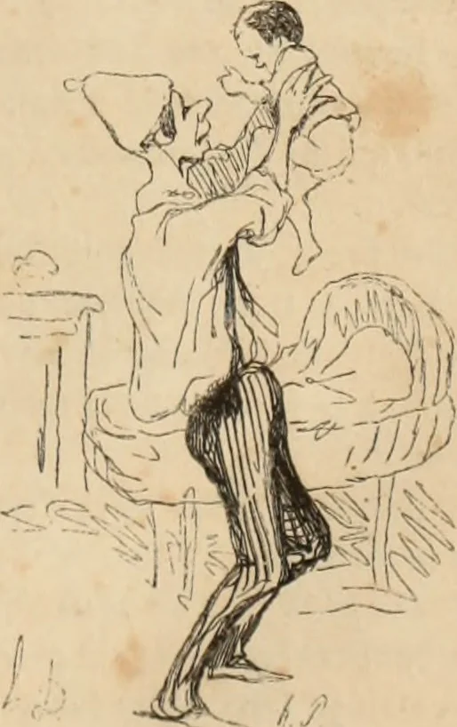 An illustration from Les Français peints par eux-mêmes : encyclopédie morale du dix-neuvième siècle. --, 1841, leaf 10