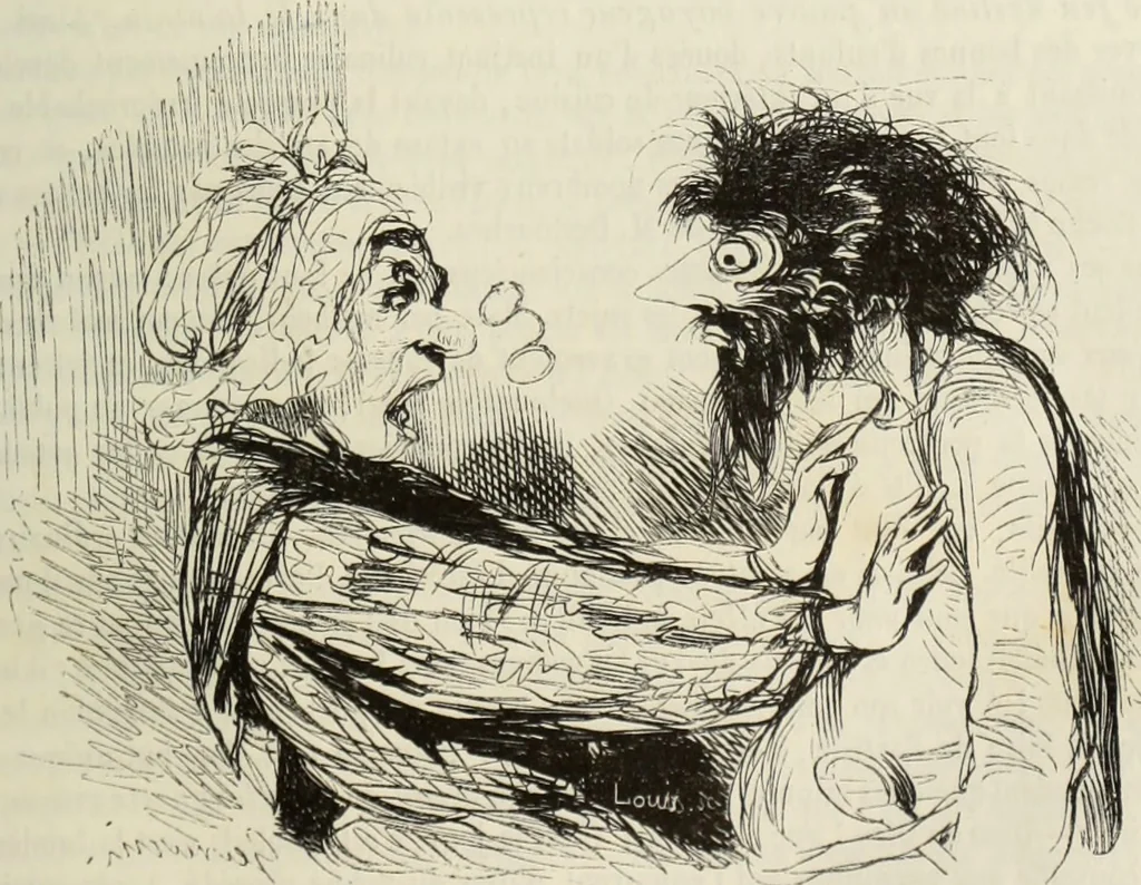 An illustration from Les Français peints par eux-mêmes : encyclopédie morale du dix-neuvième siècle. --, 1841, leaf 106