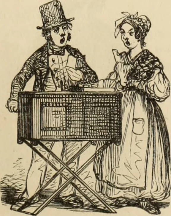 An illustration from Les Français peints par eux-mêmes : encyclopédie morale du dix-neuvième siècle. --, 1841, leaf 194