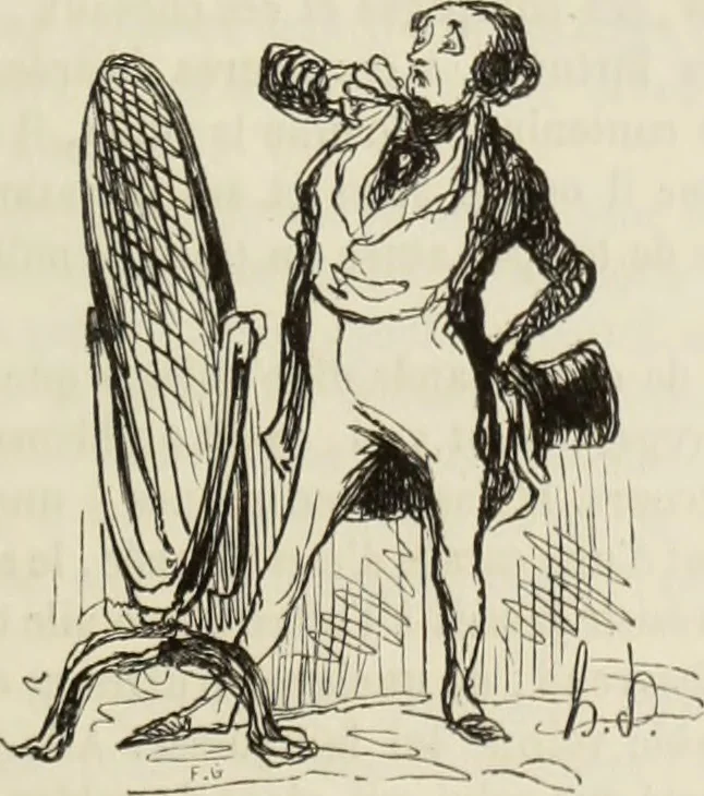 An illustration from Les Français peints par eux-mêmes : encyclopédie morale du dix-neuvième siècle. --, 1841, leaf 216