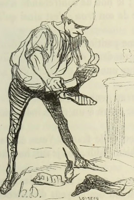 An illustration from Les Français peints par eux-mêmes : encyclopédie morale du dix-neuvième siècle. --, 1841, leaf 218