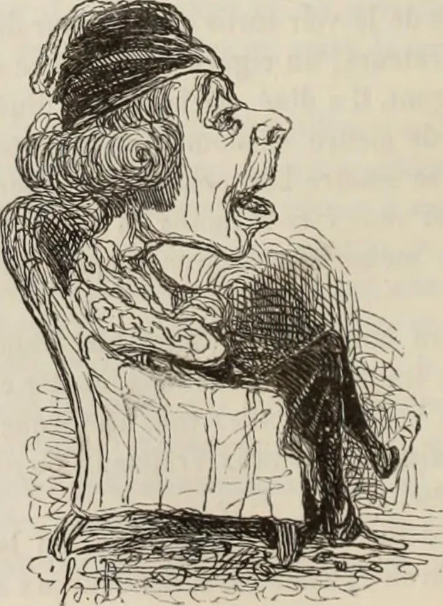 An illustration from Les Français peints par eux-mêmes : encyclopédie morale du dix-neuvième siècle. --, 1841, leaf 219