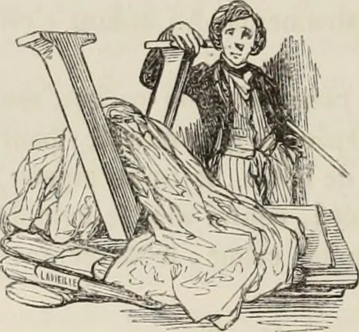 An illustration from Les Français peints par eux-mêmes : encyclopédie morale du dix-neuvième siècle. --, 1841, leaf 223