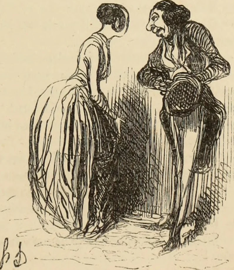 An illustration from Les Français peints par eux-mêmes : encyclopédie morale du dix-neuvième siècle. --, 1841, leaf 26