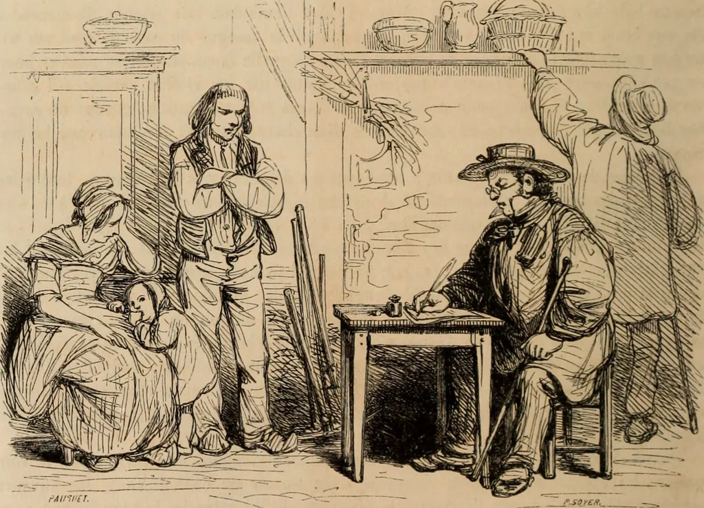 An illustration from Les Français peints par eux-mêmes : encyclopédie morale du dix-neuvième siècle. --, 1841, leaf 307