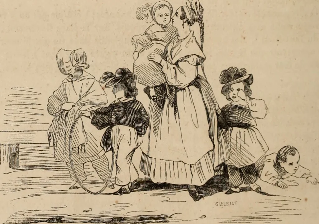 An illustration from Les Français peints par eux-mêmes : encyclopédie morale du dix-neuvième siècle. --, 1841, leaf 373