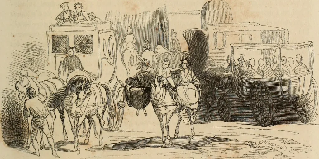 An illustration from Les Français peints par eux-mêmes : encyclopédie morale du dix-neuvième siècle. --, 1841, leaf 376