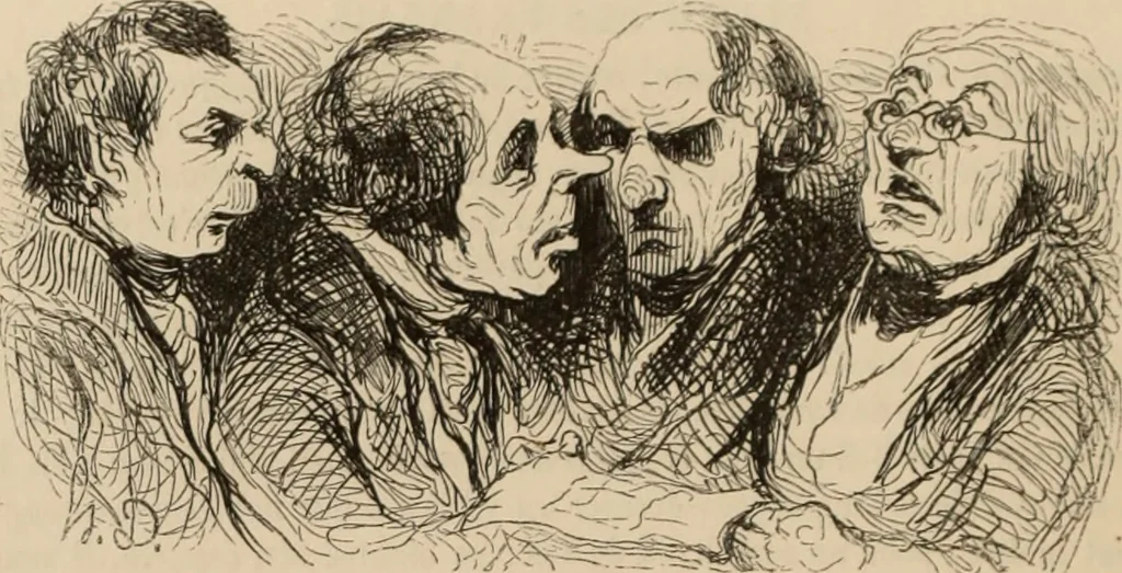 An illustration from Les Français peints par eux-mêmes : encyclopédie morale du dix-neuvième siècle. --, 1841, leaf 41