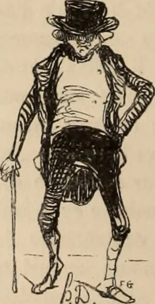 An illustration from Les Français peints par eux-mêmes : encyclopédie morale du dix-neuvième siècle. --, 1841, leaf 41