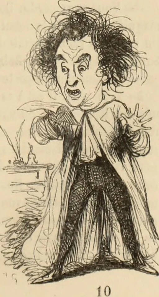 An illustration from Les Français peints par eux-mêmes : encyclopédie morale du dix-neuvième siècle. --, 1841, leaf 46